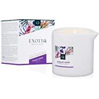 Exotiq Exotiq Masaje vela rosa púrpura - 60g. 160 g